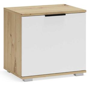 Suport pentru pantofi Walker 50 cm, stejar artisan / alb