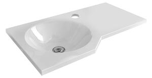 Excellent Be Spot lavoar 60x34.5 cm de colț clasică alb luciu CEEX.2301.600.WH