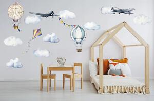 Vulpi Autocolante pentru camera copiilor Air Baloon XXL