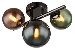 Globo Lighting Riha lampă suspendată 3x3.5 W verde-fumuriu-albastru-gri/frasin 56142-3W