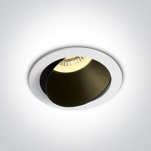 One Light Vitali lampă încorporată 1x10 W alb-negru 11105M/W/B
