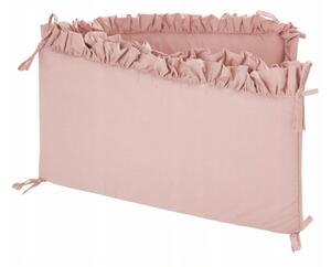 Ruffle saltea de pătuț Jukki 180x30 Culoare: roz