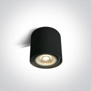 One Light Naksos lampă de tavan 1x15 W negru 12144/B