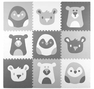 Vulpi Puzzle educațional din spumă Animale fețe 180 x 180