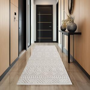 Covor traversa Helix Crem V2, 80 x 250 cm