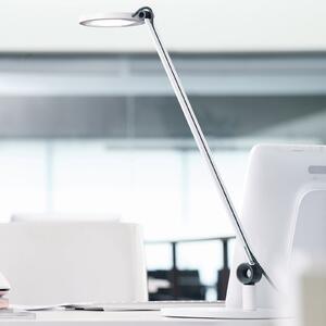 Waldmann Lampă masă LED PARA.MI MFTL 102R rotundă alb 940, reglabil, Alb, Studiu / Birou, Metal
