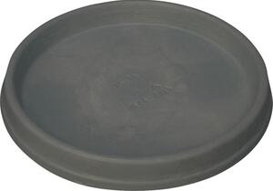 Farfurie ghiveci geli Marcella, plastic, Ø 63 h 3,5 cm, antracit