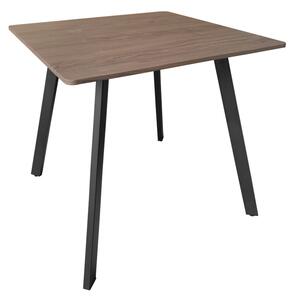 Masa Bucatarie/Dining Sergio MDF Nuc 80x80x75cm
