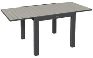 Masă extensibilă pentru terasă Outsunny, cu 4-6 locuri, 81-162 cm | Aosom Romania
