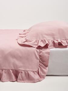 Sinsay - Set cu lenjerie de pat - roz-pastel