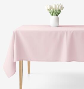 Goldea față de masă 100% bumbac - roz pudră 80 x 80 cm