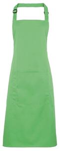 Șorț de bucătărie cu cordon de gât și buzunar - Apple green
