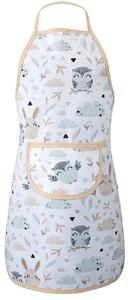 Șorț pentru copii din bumbac cu model - Animăluțe