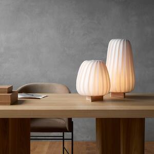 Tom Rossau Lampa de masă ST906, albă, înălțime 31 cm, din hârtie, soclu E27, Alb, Camera de zi / sufragerie, Hârtie / Carton, Scandinavă