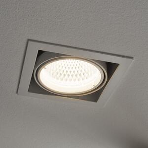 Arcchio Adin LED lampă încastrată, 4,000K, 25.9W, alb, Alb, Camera de zi / sufragerie, Metal, Modern, Luminile încastrate unghiulare