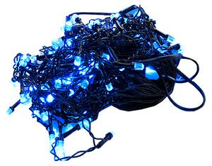 Instalatie de Craciun liniara, 400 LED-uri, albastra, pentru interior/exterior