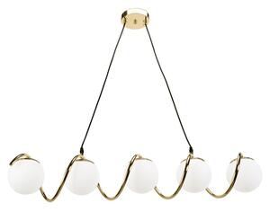 Lampă suspendată APP1780-5CP Gold