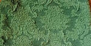 Set huse elastice pentru canapea 3 Locuri si 2 fotolii, cu volanas, model Jacquard Verde