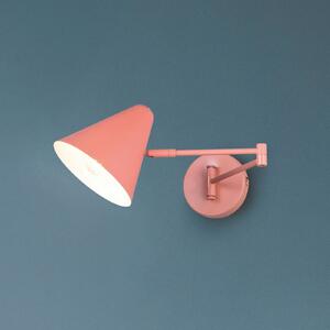 Trio Lighting Aplică Cosima, cais, proiecție 54 cm, metal, Portocaliu, Camera de zi / sufragerie, Metal, Modern