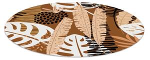 Rotunde covorar pentru protectie podea Monstera jungle africa