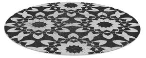 Covoras pentru protectie podea Mandala decorativa