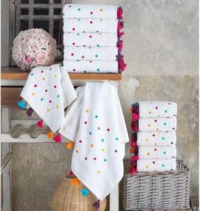 Set 2 Prosoape, Alb, 90x50 cm