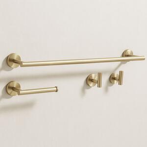 Set accesorii pentru baie Ari Brush Gold 4 piese