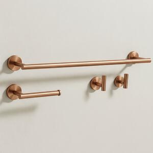 Set accesorii pentru baie Ari Brush Copper 4 piese