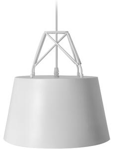 Lampă suspendată de tavan din metal alb APP423-1CP