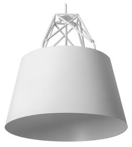 Lampă suspendată de tavan din metal alb APP423-1CP