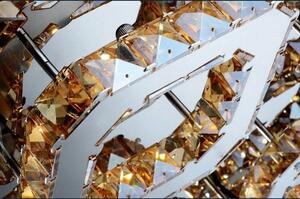 Plafoniera din cristal Plafond Glamour 8W APP407-C APP408-C