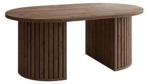 Măsuță de cafea Comfivo Ulma, Nuc, PAL laminat, MDF, 43x65x110cm, 23 kg