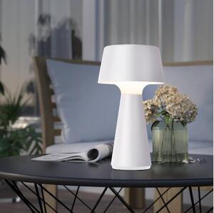 Eglo SCORRANO 75795-LED lampă de masă reîncărcabilă pentru exterior LED/3W/230V 2000mAh IP44 albă