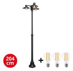 Lampă LED de exterior VEERLE 3xE27/60W/230V IP44 Brilagi