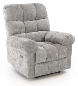 Fotoliu recliner tip bubble Amore, gri