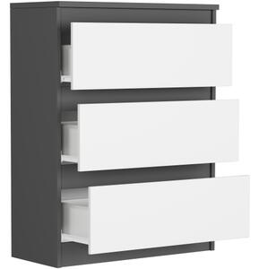 Comoda compactă R-3 - diverse variante de culori antracit mix alb