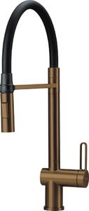 Magnetic Baterie pentru bucătărie, cu pipă elastică - 2 Funcții Finisaj: Bronz periat BRM_C72M