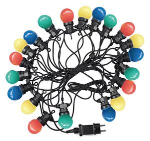 LED Lanț exterior STRING RGB 10m 20xLED/0,5W/230V IP44