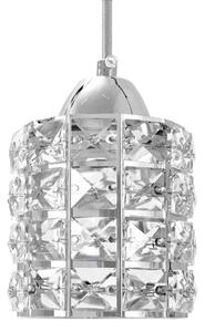 Lampă de tavan cristal argintiu APP727-1CP