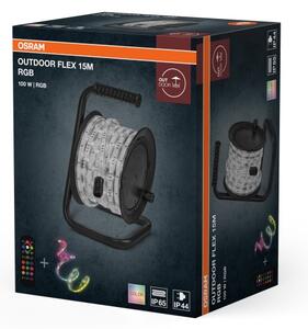 Osram - Bandă LED RGB reglabilă pentru exterior FLEX 15m LED/100W/230V IP65 + telecomandă