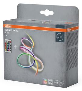 Osram - bandă LED RGB dimabilă NEON FLEX 2m LED/4W/5V + telecomandă