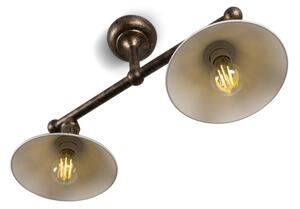 BRILAGI - Lustră pe tijă FORGE 2xE27/60W/230V cupru/patină