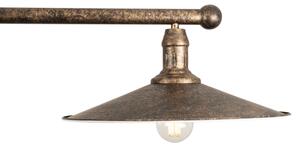 BRILAGI - Lustră cu tijă FORGE 3xE27/60W/230V cupru/patină