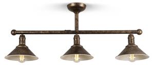 BRILAGI - Lustră pe tijă FORGE 3xE27/60W/230V patină/cupru