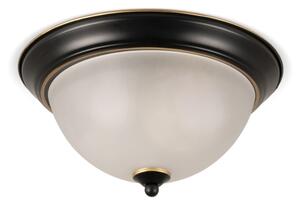 BRILAGI - Plafonieră FRESCO 2xE27/40W/230V diam. 28 cm negru/auriu