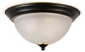 BRILAGI - Plafonieră FRESCO 2xE27/40W/230V diam. 28 cm negru/auriu