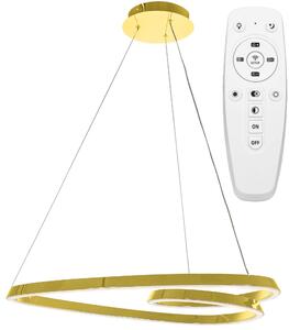 Lampa LED APP7797-cp Gold + Remote Control
