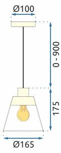 Lampă de tavan APP895-1CP