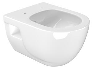 Vas WC suspendat Celesta Brillo, 53 x 35,5 cm, fara margini, ceramica, alb