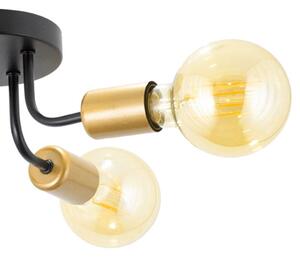 Lampa APP1117-3C Black Gold